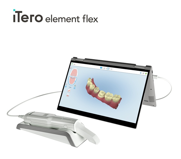 中国产业健康网|爱齐科技发布iTero Element Flex便携式口内扫描仪，让口腔数字化体验一路相随